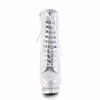 Pleaser - BLONDIER1020 Bottes de plateforme, Pole dance chaussures - Chaussures de pole dance - Blanc Product image